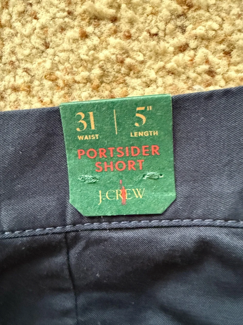 J.Crew Portsider Shorts navy size 31 NWT